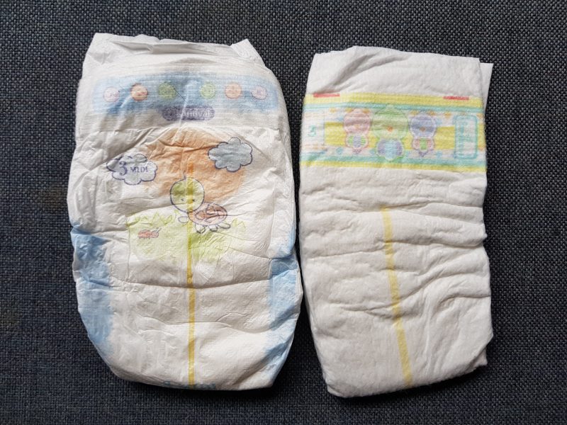 vs. Pampers luiers. De eindconclusie onze luiertest!